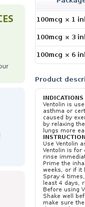 over the counter substitute for ventolin